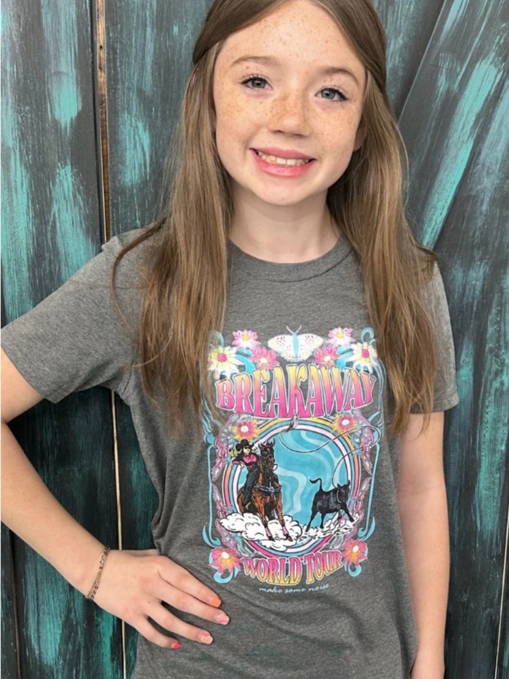 Gray 'Breakaway' Graphic Tee for Kids - Short Sleeve